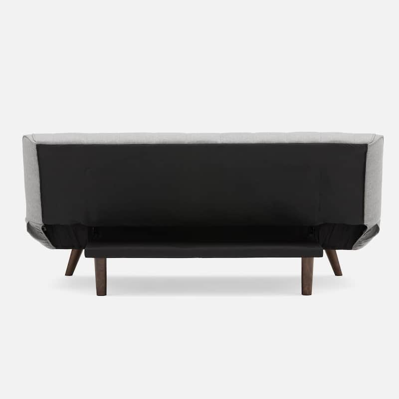 EVE Modern 73" upholstered sofa in Grey color - 32.09*71.06*22.05 inches