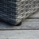 preview thumbnail 14 of 16, 7-piece Patio Outdoor Wicker Sectional Sofa Set with Storage Box and Ottoman