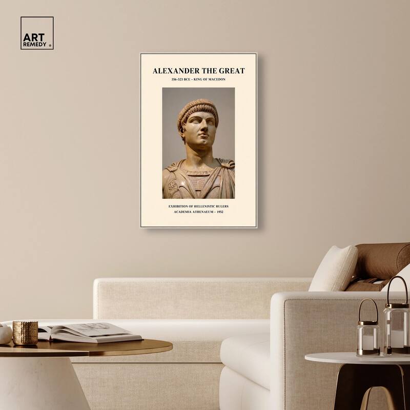 Alexander the Great Canvas by Art Remedy