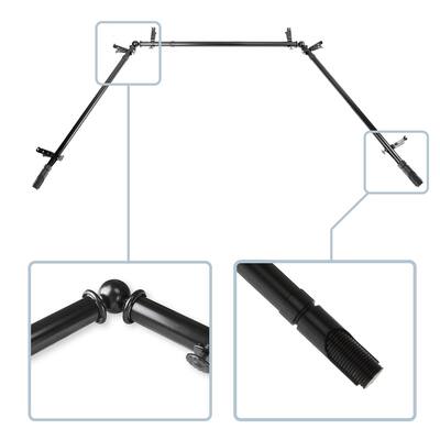 InStyleDesign Barra 13/16" Bay curtain rod 20"-36", 38"-72"
