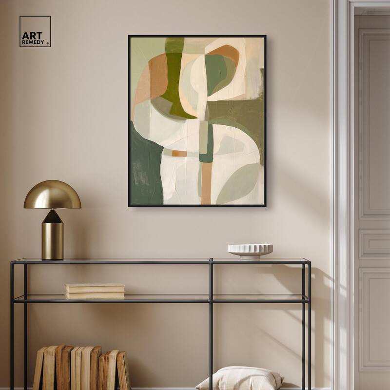 Hazy Shape Tapestry Canvas by Art Remedy