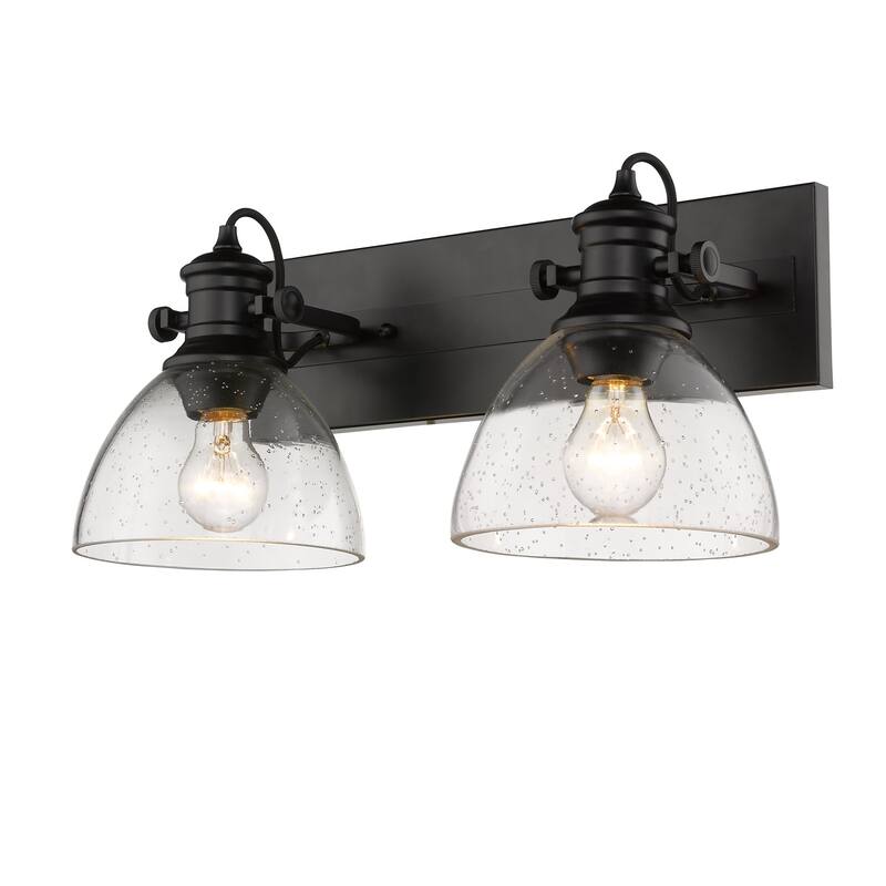 Golden Lighting Hines 2 Light 17-7/8" Wide Bathroom Vanity Light with