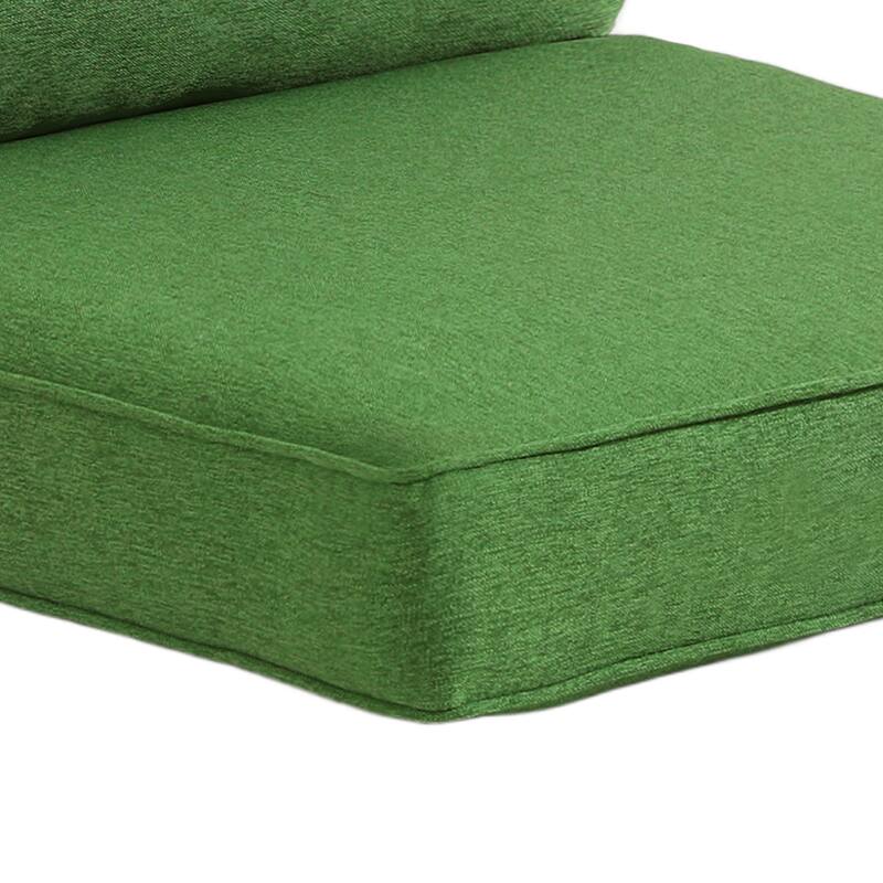 Outdoor 4.9" Thick Cushion Set with Back Cushions and Seat Cushions