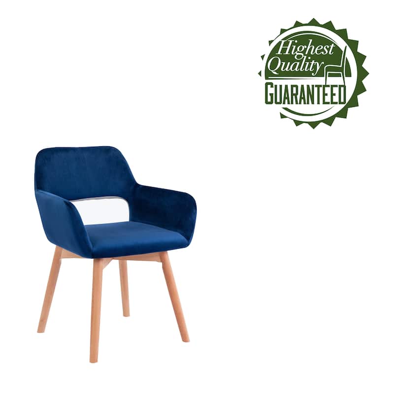Porthos Home Diana Velvet/ Beech Wood Dining Chairs (Set of 2)