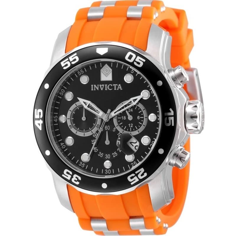 Invicta Men's 49828 Pro Diver Quartz VD53 Metal Dial Watch - Black