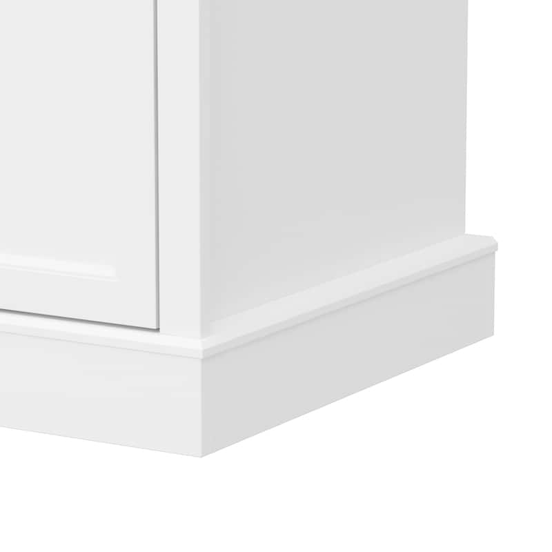 Multipurpose Nursery Dresser with 4 Drawers & Safety Rail