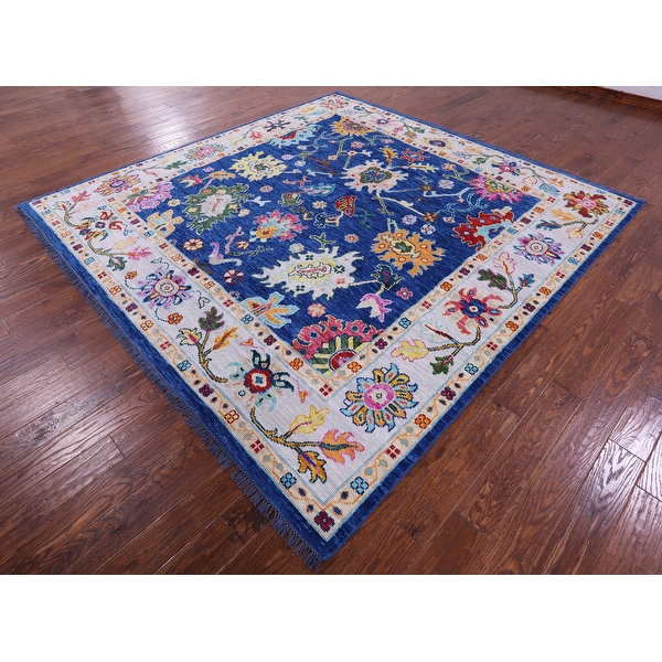 acohug＊ Oushak rug メダリオン　トルコラグ　86×58 Modern Turkish Fine-Woven Oushak Rug 8'10