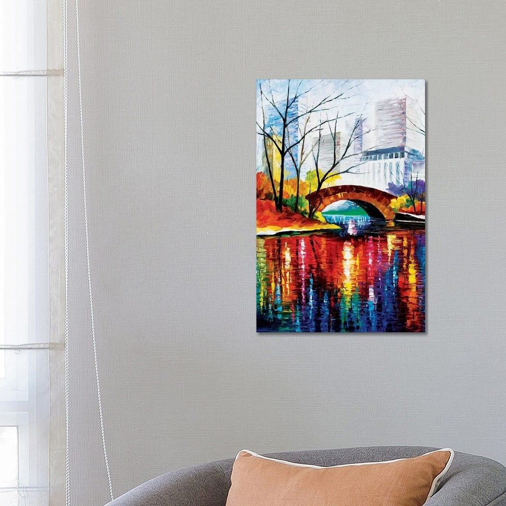 iCanvas "Central Park - New York" by Leonid Afremov Canvas Print