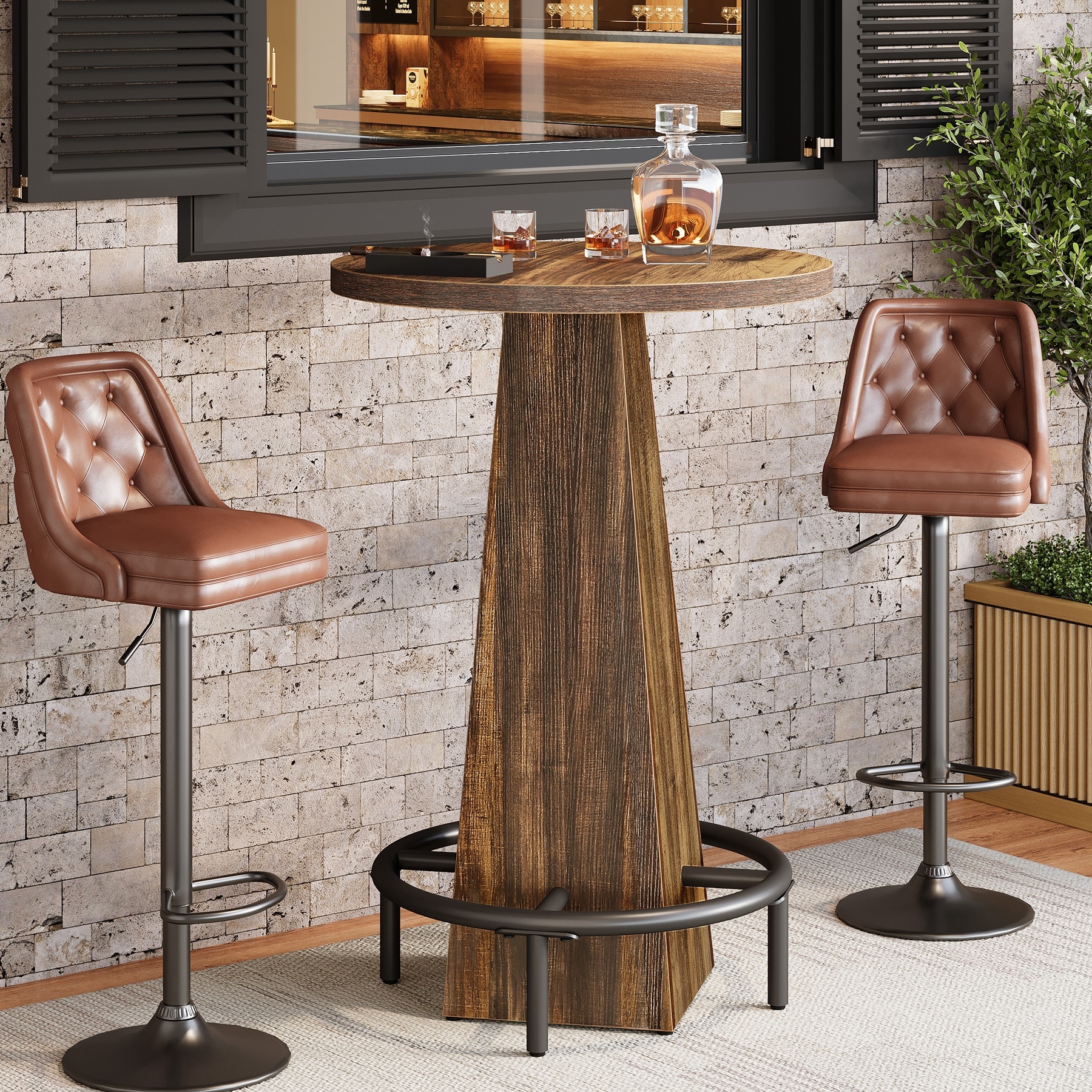 Round-Pub-Table,-37.4-Inch-