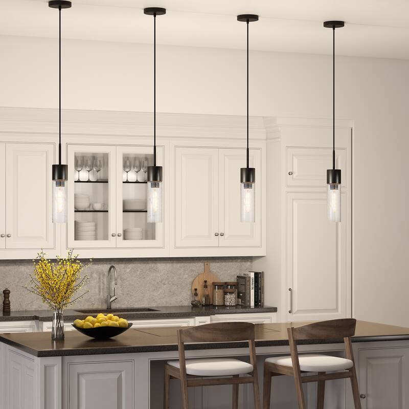 Lance 3.5" Wide Pendant with Glass Shade