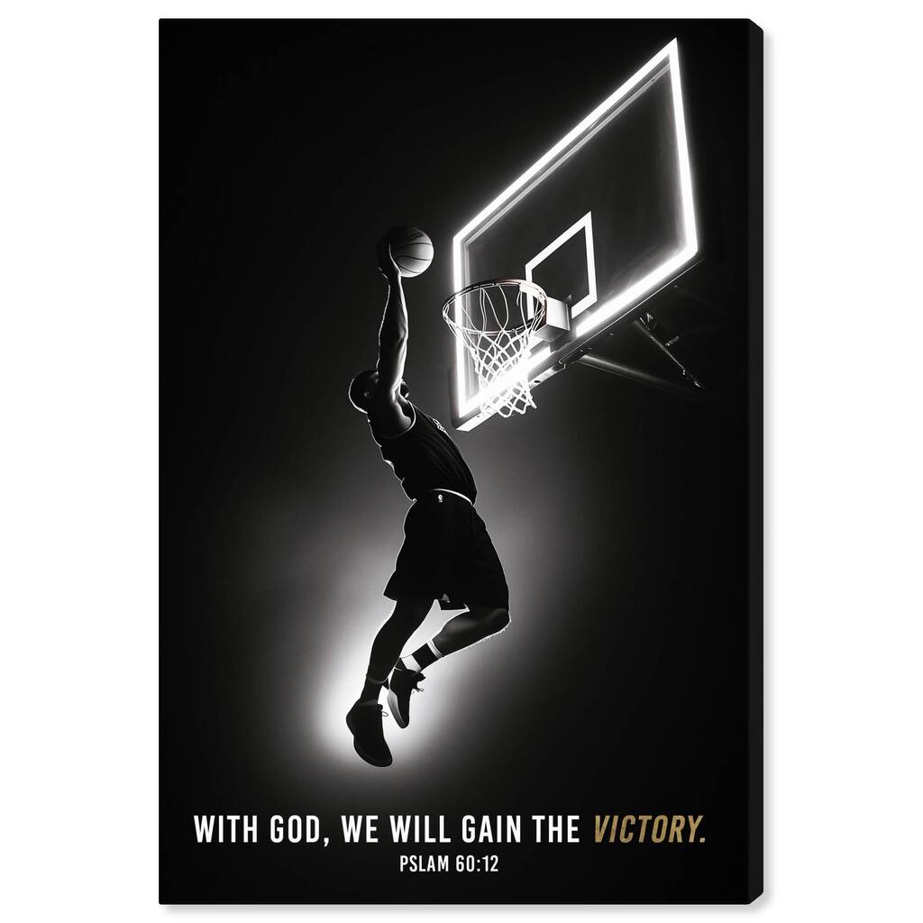 We Will Gain the Victory Canvas by Art Remedy, Gallery Wrapped