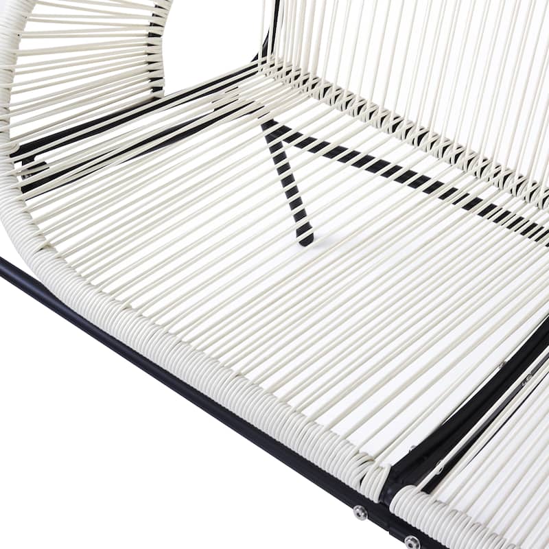 Naomi Outdoor Hammock Loveseat Bench by Christopher Knight Home