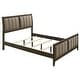 preview thumbnail 27 of 30, Wilkes 51-inch Upholstered Bed Dark Cocoa Dark Cocoa / Brown - Queen