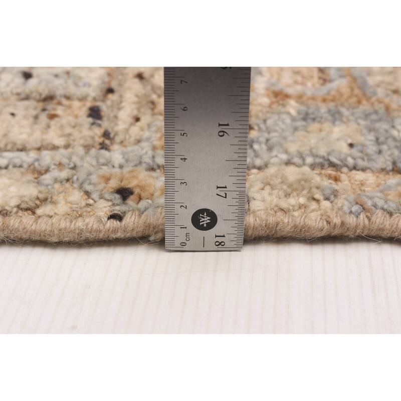 ECARPETGALLERY Hand-knotted Jules Serapi Tan Wool Rug - 8'2 x 9'11