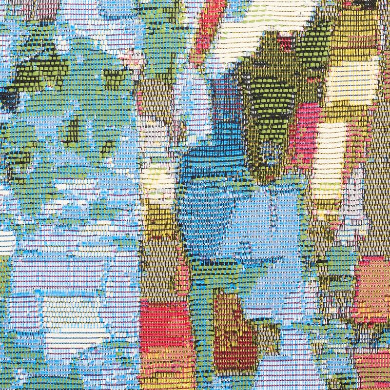 Nourison Color Splash Indoor/Outdoor Multicolored Graphic Area Rug