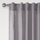 preview thumbnail 32 of 34, Linen Texture Double Ruffle Semi-sheer Curtain Pair(2 panels)