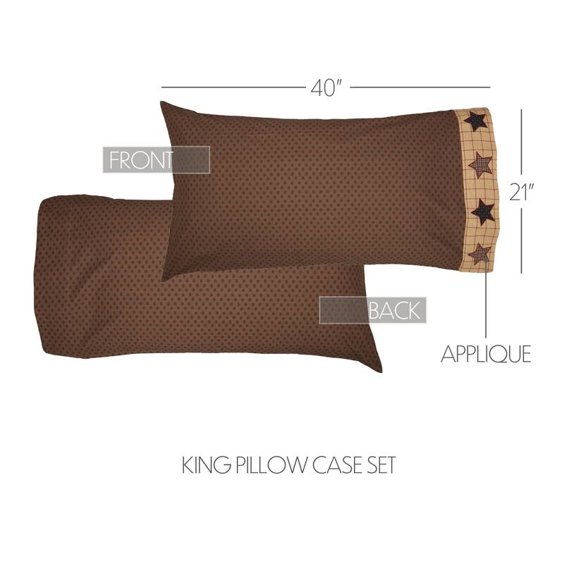 Bingham Star Pillow Case Set