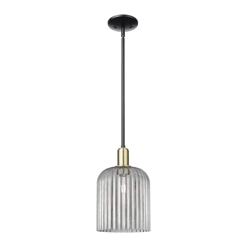 Innovations Lighting Endless Possibilities Arcadia - Bridal Veil - 1 Light 8" Stem Hung Mini Pendant