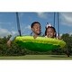 preview thumbnail 11 of 19, Creative Cedar Designs Kids Saucer Swing- 40"