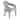 Modrest Kasem Modern Grey Fabric & Gold Dining Chair