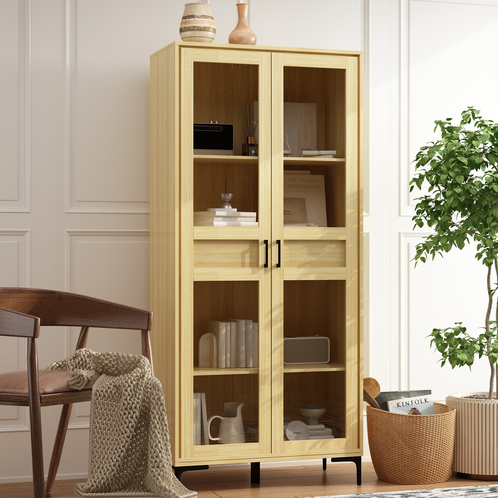 Curio deals cabinet bookshelf