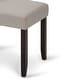 preview thumbnail 88 of 111, WYNDENHALL Normandy Transitional Parson Dining Chair (Set of 2) - 18.1"w x 18.5" d x 39.4" h