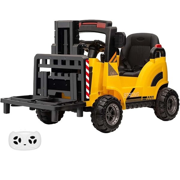 12V Kids Ride on Forklift Car, Toddles Electric Construction