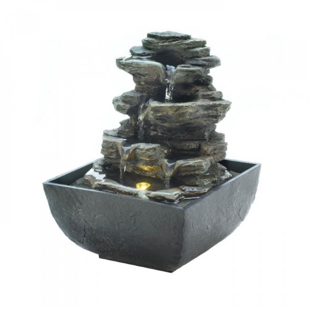 Tabletop Tranquility Serenity WATER FOUNTAIN UL Recognized