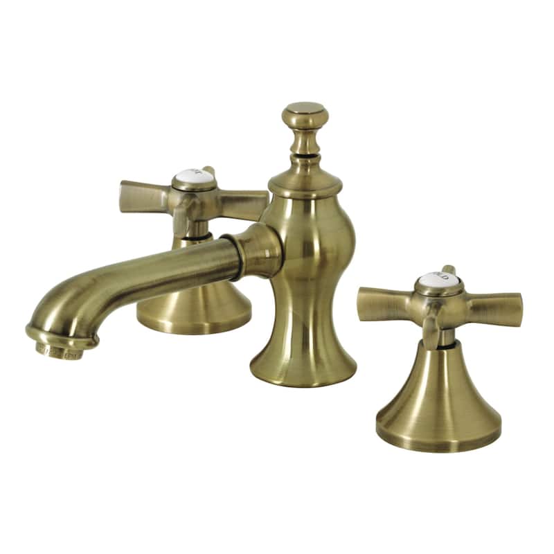 Millennium 8 in. Widespread Bathroom Faucet - Antique Brass