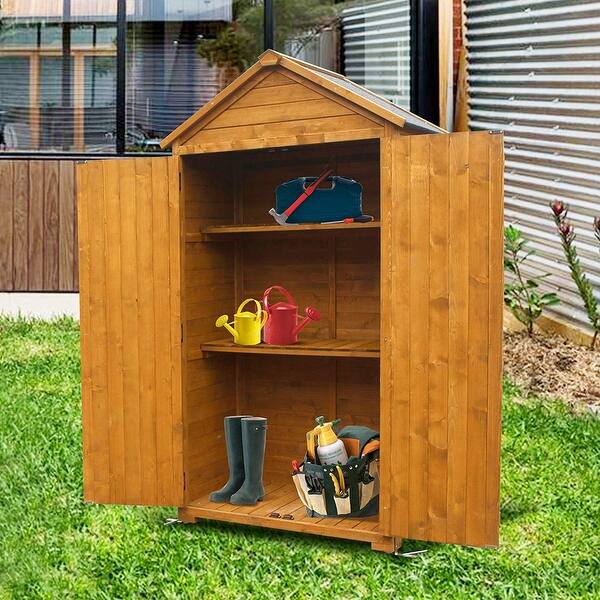 Shop Mcombo Outdoor Storage Cabinet Tool Sheds Backyard Garden
