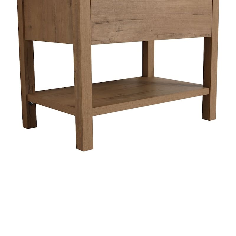 30" Bathroom Vanity with Sink and 2 Soft-Close Drawers