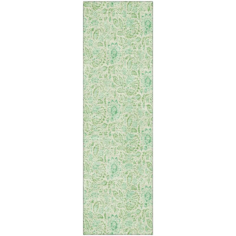 Premium Washable Super Soft Floral Mayfield Rug