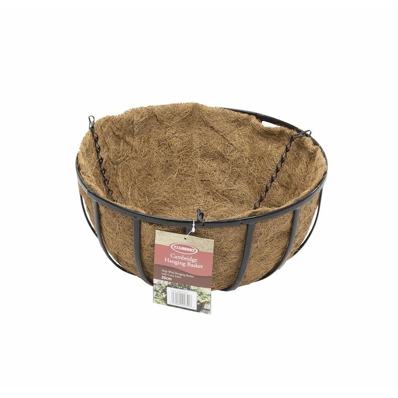 Cambridge Premium Hanging Baskets with Coco Liner - 12"Dia, 14"Dia or 16"Dia - 12"