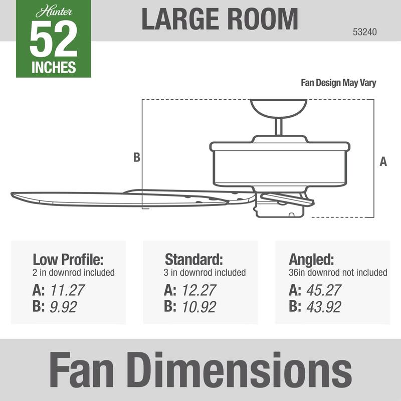 Hunter Fan Builder Elite - 52" - Bronze