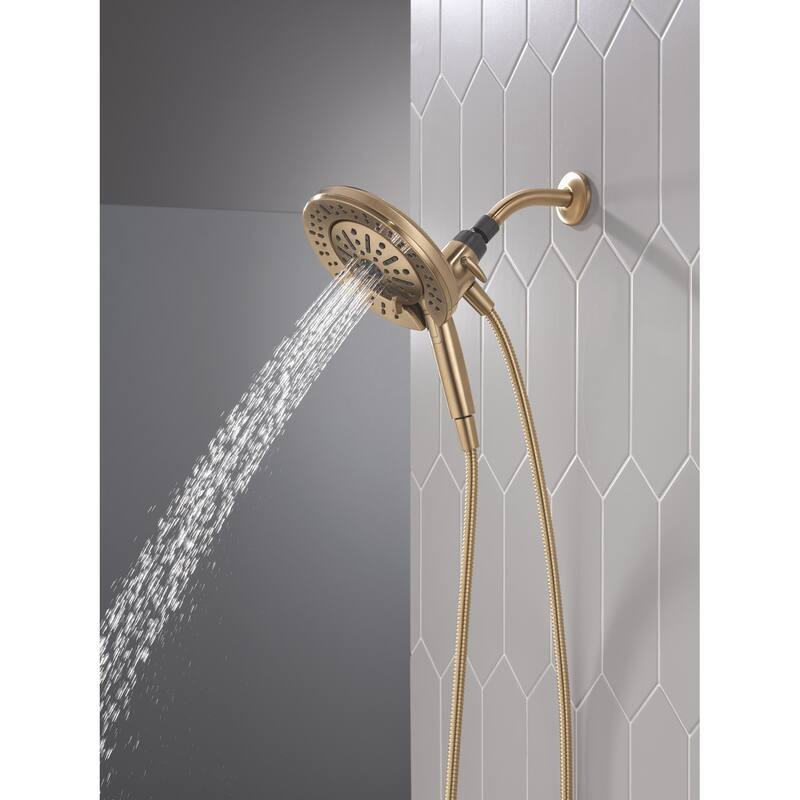 Delta 75655 In2ition 1.75 GPM Multi Function 2-in-1 Shower Head and