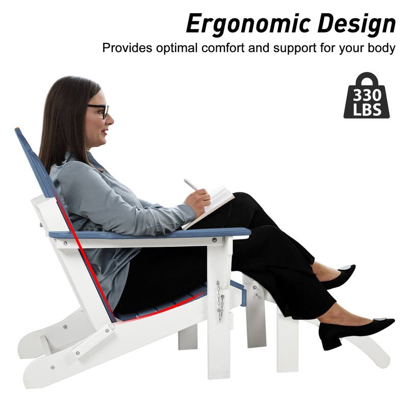 Aoodor Folding Patio Chairs - Stylish and Portable Seating