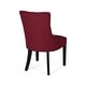preview thumbnail 59 of 70, Cheney Contemporary Tufted Dining Chairs (Set of 2) by Christopher Knight Home - 21.50" L x 25.00" W x 36.00" H