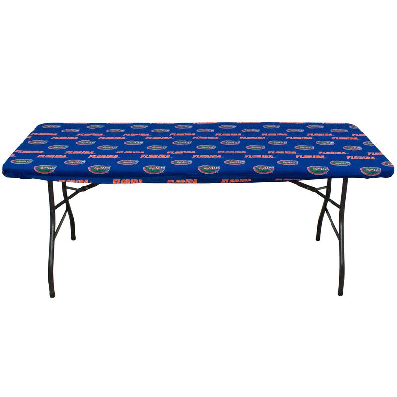 Florida Gators Tailgate Fitted Tablecloth, 33" x 33", Card Table