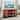 GDFStudio - American Traditional LED Glass Curio Display Cabinet with Adjustable Shelves and Four-Door Storage