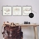 preview thumbnail 25 of 26, Stupell Soft Floral Bathroom Scenes 3 Piece Framed Giclee Art Set Design by Stella Chang - Off-White
