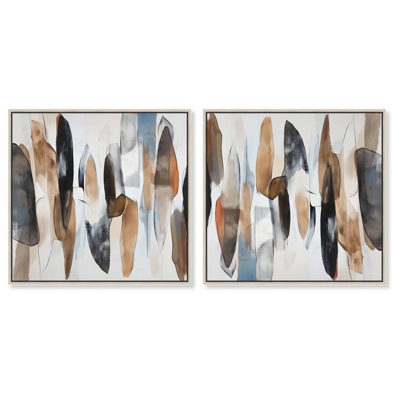 Summer Wine table Canvas by Art Remedy - 20" x 24" - Black