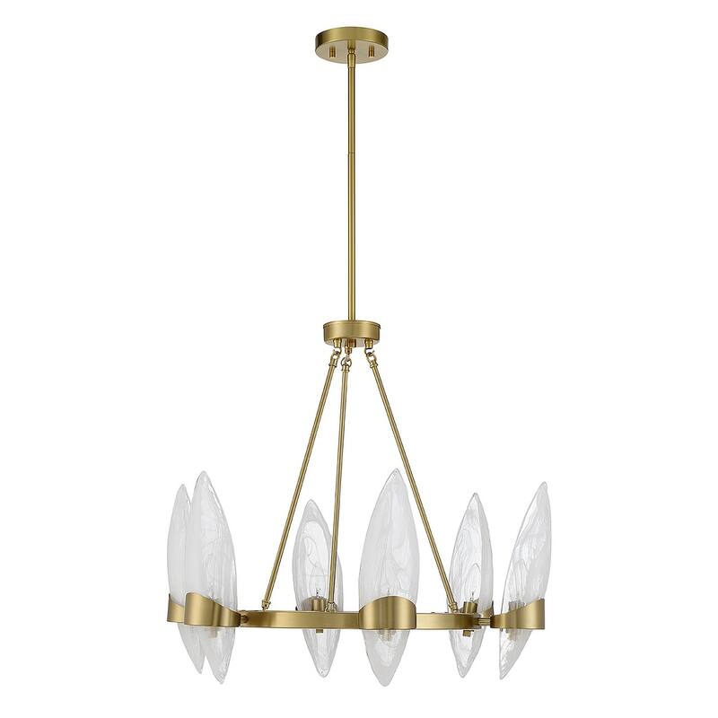 Savoy House 1-5500-6 Nouvel 6 Light 27" Wide Chandelier
