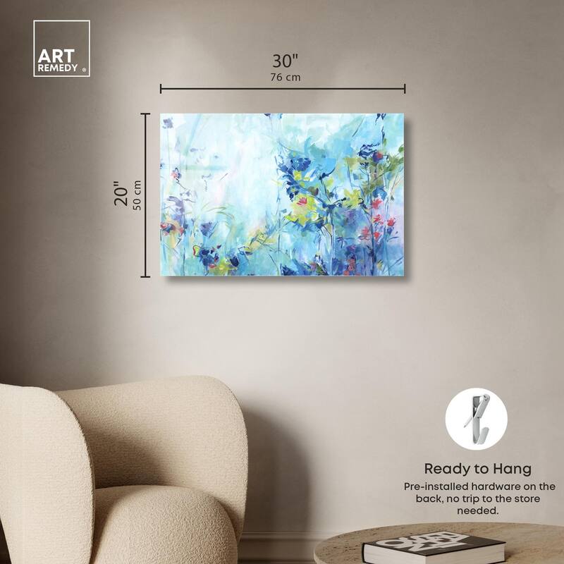 Botanical Journey Acrylic by Art Remedy, Ready to Hang