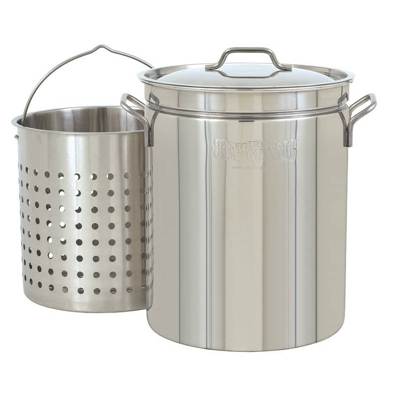Bayou Classic® 44-qt Stainless Steamer and Boiler Pot - On Sale - Bed Bath  & Beyond - 6175353
