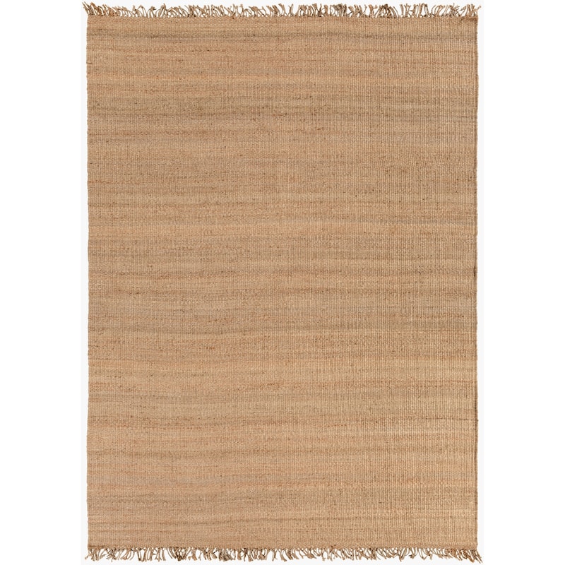 Livabliss Casual Jute Solid Area Rug - 8' x 10'6" - Natural