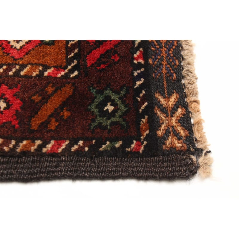 ECARPETGALLERY Hand-knotted Teimani Brown Wool Rug - 3'5 x 6'1