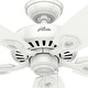 preview thumbnail 5 of 26, Hunter 52" Builder Elite Ceiling Fan w/Pull Chains - Traditional, Casual, Transitional