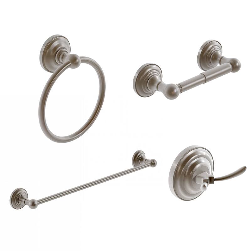 Dowell 1003/41 Series 4pc Bath Hardware Set