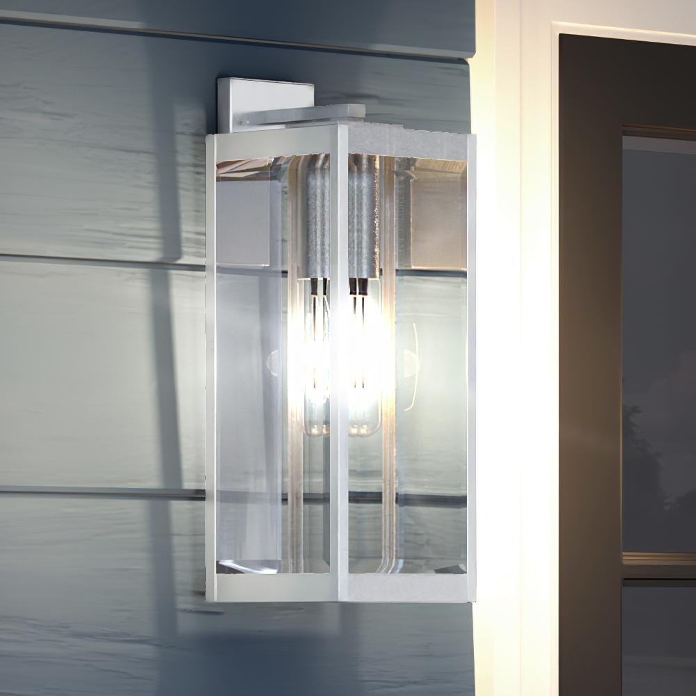 Luxury Modern Farmhouse Outdoor Wall Light 20 H x 7 W with Industrial Style Stainless Steel by Urban Ambiance On Sale Bed Bath Beyond 33523953