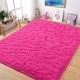 preview thumbnail 72 of 82, Living Room Bedroom Super Soft Pile Area Rug, Modern Shaggy Rugs, Non-Slip Pile Rugs for Kids